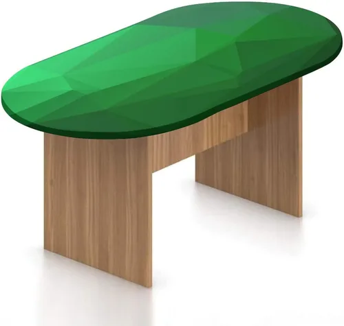 Miniatura 10 de XISUNYA Mantel ovalado ajustable de poliéster elástico, mantel colorido con estampado de zigzag cheurón, para feliz día de Navidad, se adapta a