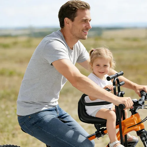 Miniatura 5 de Fediman Asiento infantil ajustable para bicicleta de montaje delantero: comodidad y seguridad, acompaña el viaje de tu hijo