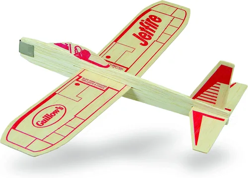 Miniatura 3 de Guillows Balsa Wood Gliders Jetfire Twin Pack y Sky Streak Paquete de regalo - (4 aviones en total) por Guillow