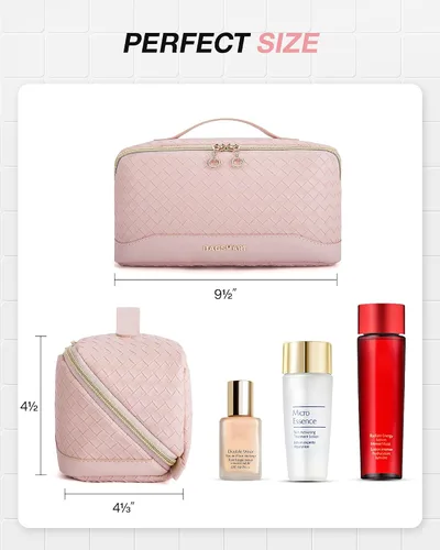 Miniatura 5 de BAGSMART Bolsa de Maquillaje Acolchada 24-A-Rosa