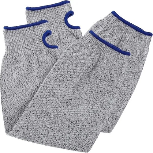 Cut Resistant Forearm Sleeves 1 Pair Thickened Anti-cut Arm Guards Breathable Long Sleeve Protection for Industrial Work and Outdoor Safety