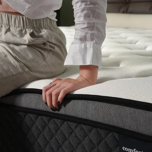 Miniatura 7 de Colchón híbrido Queen de 12 pulgadas en caja, certificado CertiPUR-US Gel memory foam & pocketed springs, medium plush cooling mattress relieves