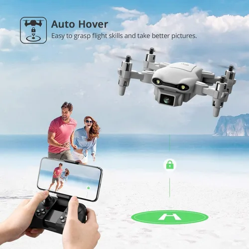 Miniatura 8 de Mini Drone DRONEEYE 4DV9 con cámara HD 1080P para niños, video en vivo FPV, cuadricóptero RC para adultos, principiantes, juguetes, regalos