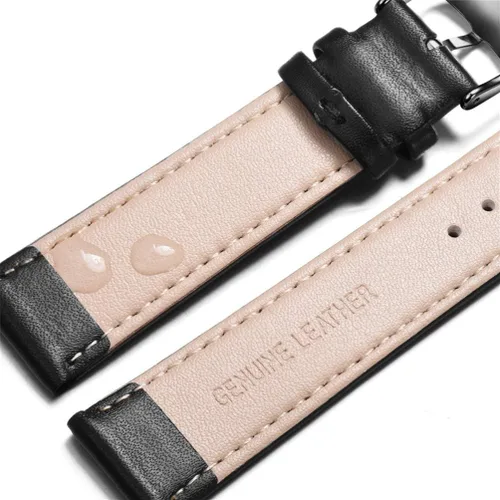 Miniatura 7 de OLEVS Brown Black Leahter Strap Quartz Analog Ultra Thin Minimalist Male Wrist Watches Waterproof Date Dial