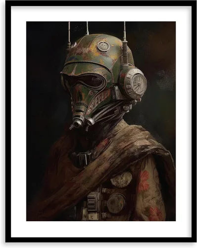 Miniatura 54 de Láminas de Arte de Retratos Victorianos de Star Wars - Impresión de Arte Fino Giclée Premium - Decoración de Pared Steampunk Estética, Póster Darth