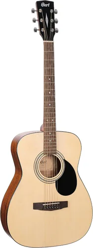 Cort Serie estándar AF510 Guitarra acústica, poro abierto natural
