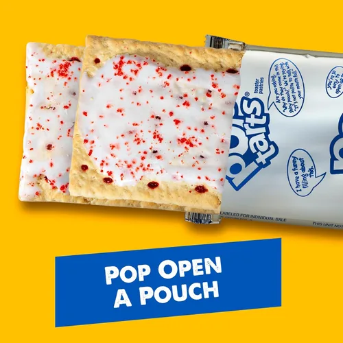 Miniatura 6 de Pop-Tarts - Tostadas, alimentos para el desayuno, bocadillos para niños, paquete de valor, paquete de variedad (32 Pop-Tarts)