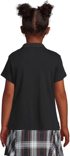 Miniatura 2 de Lands' End Camisa polo de manga corta para niñas de uniforme escolar