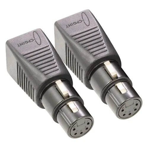 Miniatura 11 de SIRS-E CPoint XLR RJ45 - Adaptador CPoint XLR RJ45 Ethernet a DMX512, convertidor de cable hembra de 3 pines, XLRJ45-3F