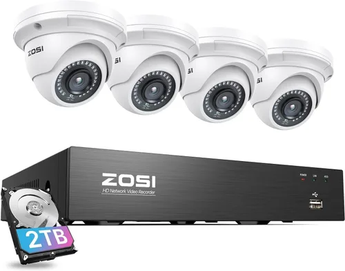 Miniatura 12 de ZOSI 1080P HD 1920TVL Híbrido 4-en-1 TVI/CVI/AHD/960H CVBS CCTV vigilancia resistente a la intemperie Bullet cámara de seguridad al aire libre