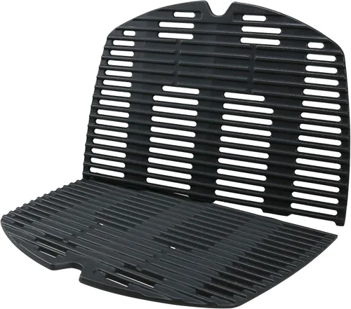 Miniatura 9 de Uniflasy 7644 Rejillas de cocción de hierro fundido para Weber Q100, Q1000, Q120, Q1200, Q1400, 516001, 516002, 50060001, 51010001, 51060001, Baby Q
