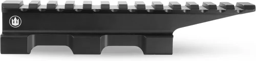 Triton Atlas - Soporte elevador Picatinny de grado táctico con 13 ranuras, perfil mediano de 0.9 pulgadas, color negro
