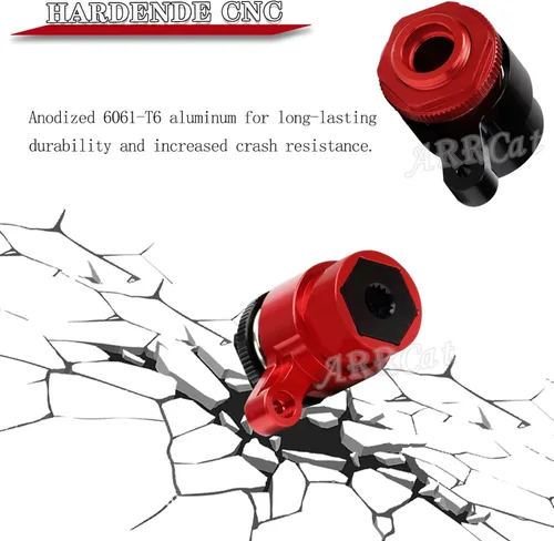 Miniatura 4 de Pieza de actualizaciones para Arrma 1/5 KRATON 8S BLX, Outcast 8S BLX, juego de resortes de aluminio servo ahorrador de aluminio, mejoras Hop-up