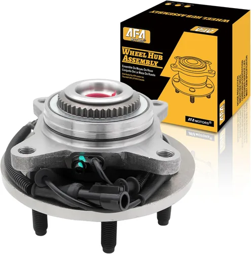 Conjunto de cubo de cojinete de rueda delantera 515046 4WD compatible con Ford F-150 2004-2005, 2004 Ford Heritage Hub Bearing Assembly con ABS 6 Lug