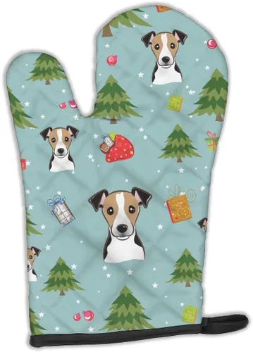 Miniatura 209 de Caroline's Treasures BB4020OVMT Dog House Collection Border Collie - Guante de horno grueso resistente al calor para sartenes calientes y horno