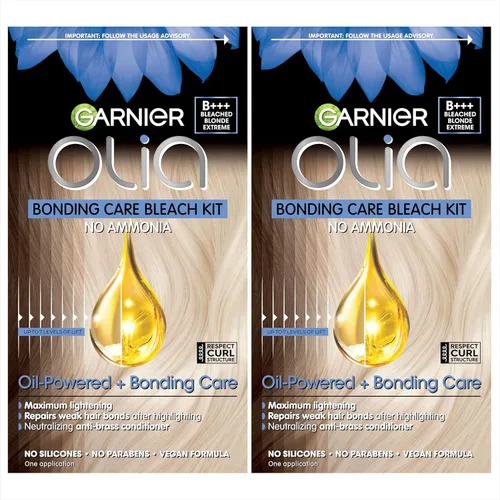 Miniatura 33 de Garnier Olia Tinte para el cabello permanente rico en aceite de color brillante sin amoníaco, 5.0 marrón medio (paquete de 2) tinte para el cabello