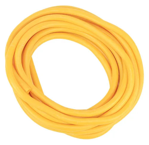 Miniatura 21 de CanDo – Tubos de libre ejercicio de látex, Rollo de 25 pies, Plateado , 1