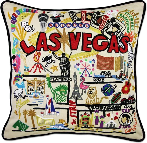Miniatura 29 de Catstudio Almohada decorativa bordada a mano de Texas