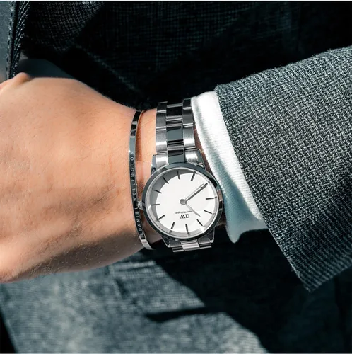 Miniatura 2 de Daniel Wellington Iconic Link Reloj pulsera de eslabones de oro rosa o plata