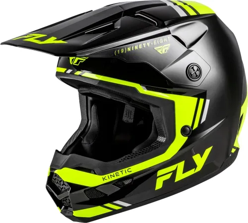 Miniatura 9 de Fly Racing Kinetic Verdict Casco - Casco protector para moto de tierra, MTB, BMX y motocicletas Negro mate