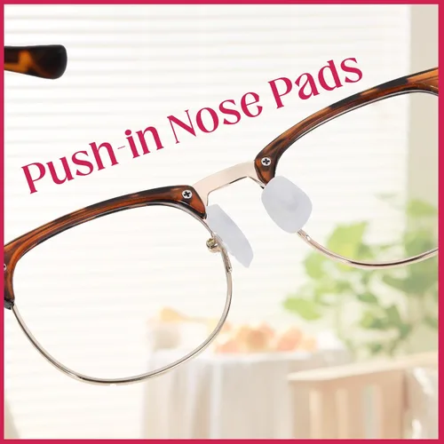 Miniatura 8 de Almohadillas de nariz para gafas, almohadillas de silicona suave para la nariz, almohadillas deslizantes para puente nasal, protectores de nariz