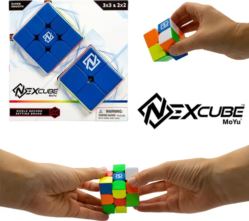 Miniatura 5 de Goliath NexCube 3x3 Classic - Cubo de velocidad sin calcomanías - Tecnología súper suave que desbloquea súper velocidad para romper récords!