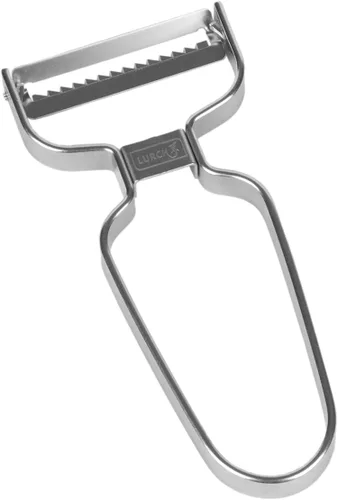 Miniatura 8 de LURCH Alemania Pelador Universal de Verduras en Y de Acero Inoxidable Ultra Afilado para Papas, Todas las Frutas y Verduras Mango Antideslizante