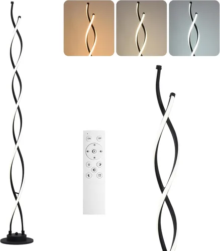 Miniatura 7 de Lámpara de pie, lámparas de pie LED modernas para sala de estar, 2500LM-40W, lámparas para sala de estar, lámpara de pie regulable con control