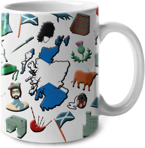 Miniatura 28 de Lotacy Taza de café con símbolos de Cuba con bandera de mapa, taza de cerámica de bandera cubana de 11 onzas, recuerdo de Cuba y regalos, idea