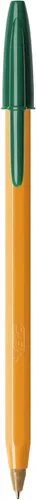 Miniatura 2 de BIC Bolígrafo naranja original de punta fina 0031in verde caja de 20