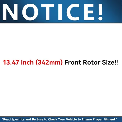 Miniatura 3 de Detroit Axle - Kit de freno delantero para Mercedes-Benz C350e GLC300 2016-2018, E300 2017, E350 2020-2022, frenos de disco perforados y ranurados