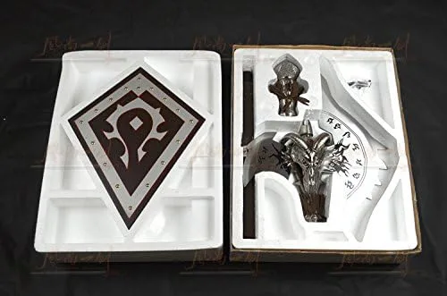 Miniatura 7 de S1704 Juego Wow FROSTMOURNE'S Sister Blade SHADOWMOURNE Hacha Hacha SHADOW'S Edge 43