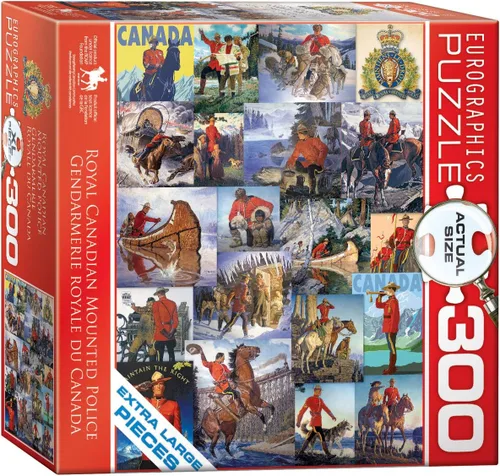 Miniatura 209 de EuroGraphics - Rompecabezas Pandas rojos
