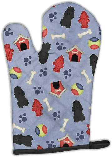 Miniatura 64 de Caroline's Treasures BB2732OVMT Dog House Collection Border Collie - Guante de horno grueso resistente al calor para sartenes calientes y horno