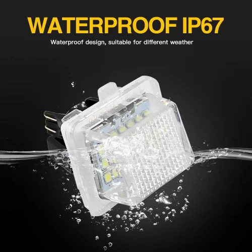 Miniatura 4 de Apmat - Conjunto de carcasa de lámpara de matrícula LED completa compatible con Mercedes-Benz W204 W204 5D W212 W216 W221 C E S CL Class Error
