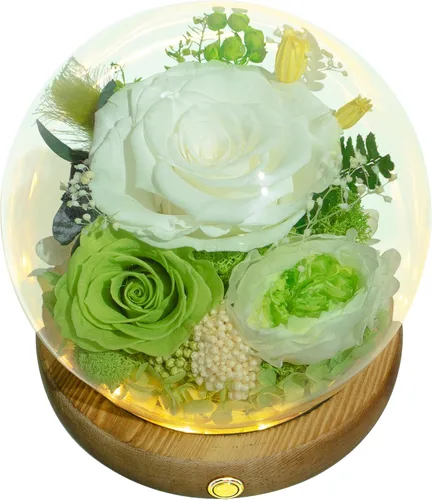 Miniatura 16 de Valley of Rain & Forest Flores reales de larga duración, regalo floral único para que envíes amor para todas las ocasiones, para decoración de Rosa