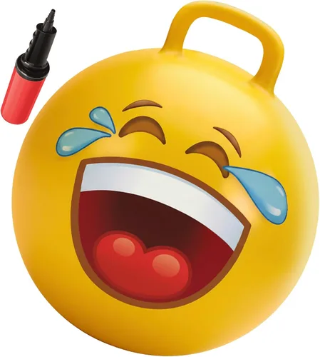 Miniatura 9 de Waliki Emoji 3 Pelota de Ejercicio y Fitness, 18"/45cm, Tamaño Perfecto para Niños de 3 a 6 Años, Fácil de Inflar, Probada en Seguridad