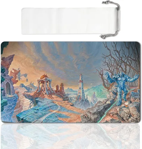 Miniatura 13 de Juego de Mesa MTG Alfombrilla de Juego Tamaño 60X35 cm CCG Compatible para MTG CCG RPG Juego de Cartas Coleccionables (JACE-The-Mind-Sculptor)