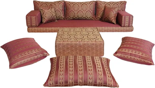 Miniatura 8 de arabicsofa Sofá de asiento de piso árabe - Sofá modular hecho a mano con sofás otomanos