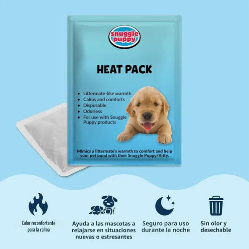 Miniatura 6 de Juguetes Edición Especial Snuggle Puppy - Latidos de Cachorro para Perros - Alivio de la Ansiedad y Ayuda para Mascotas - Juguetes Cómodos