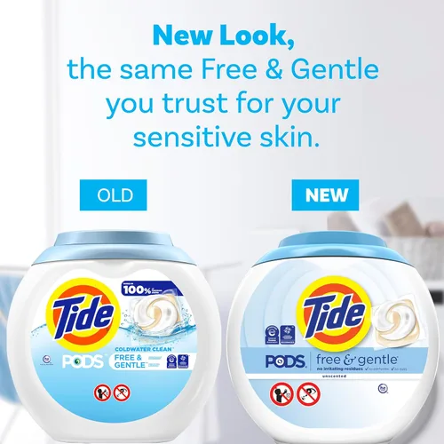 Miniatura 6 de Tide PODS - Cápsulas de jabón de detergente libre y suave, 76