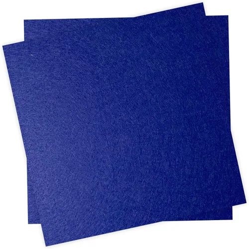 Miniatura 25 de Hojas de tela de fieltro de 6 x 6 pulgadas para manualidades, 0.039 in de grosor, papel de fieltro de colores surtidos para manualidades de costura