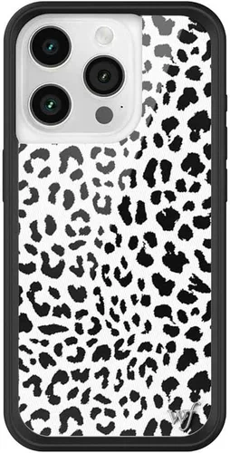 Miniatura 10 de Wildflower - Fundas compatibles con Apple iPhone 15 Pro Protector de goma negro, certificado de prueba de caída de 4 pies, propiedad de mujeres