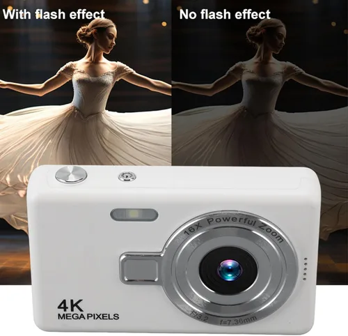 Miniatura 6 de Cámara digital para fotografía, 1080P, compatible con 64 GB expandible, cámara compacta para apuntar y disparar, zoom 16X, anti vibración, cámaras