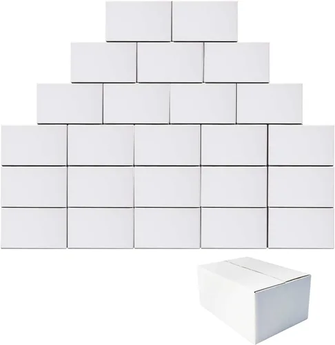 Miniatura 15 de Cajas de cartón corrugado para envío, caja de envío, paquete de 25