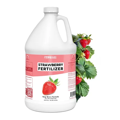 Miniatura 10 de Fertilizante de fresa: alimento líquido para plantas para una mejor floración, bayas más grandes y corredores de raíces más fuertes, 8 onzas