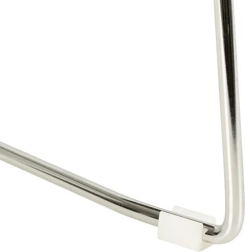 Miniatura 7 de Norwood Silla apilable de oficina con base de trineo cromado, con respaldo perforado (paquete de 5)