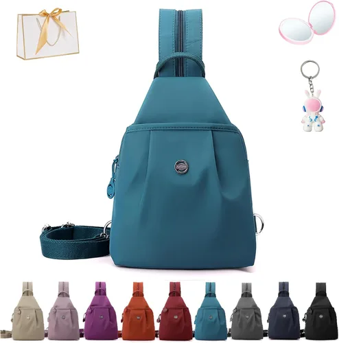 Miniatura 13 de Bolsa de viaje impermeable de 2 vías, nueva bolsa de mano 3 en 1 con Oxford impermeable, bolsa cruzada antirrobo de viaje para mujer