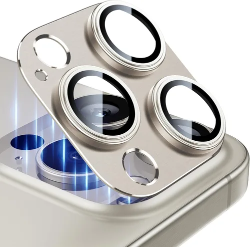 Miniatura 7 de Esanik - Actualización de 2 paquetes para iPhone 17 Pro Max, protector de lente de cámara, cubierta de pantalla de cámara de vidrio templado