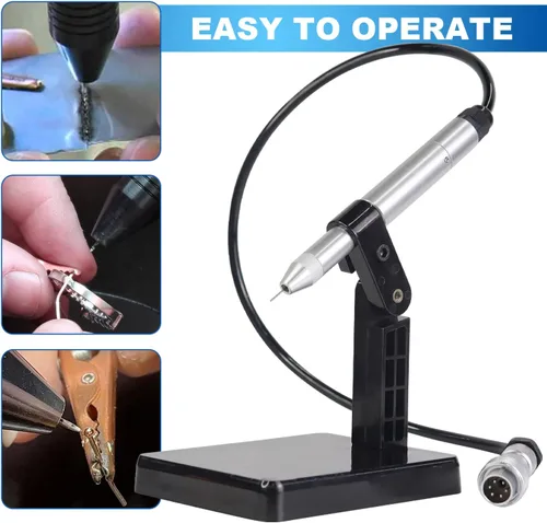 Miniatura 4 de Kit de soldador de joyería permanente Máquina de soldadura por puntos de arco de tungsteno de pulso soldable de oro sólido, aluminio, soldadura